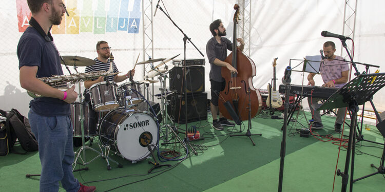 Dragan Ćalina Quartet (Art Avlija 2020)/ Photo: AleX