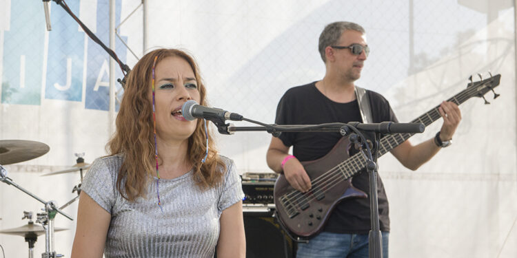 Iva Ikon & band (Art Avlija 2020)/ Photo: AleX
