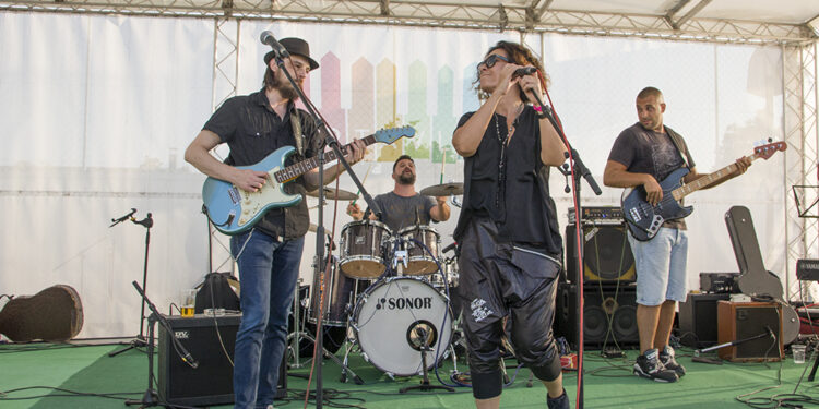 Di Luna Blues Band & Nataša Guberinić (Art Avlija 2020)/ Photo: AleX