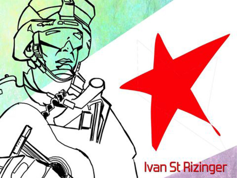 Ivan St Rizinger je – “Jugosloven K.”… Zaglavljen već 30 godina u vremenskom balonu, posmatra ludilo iz perspektive čoveka koji je ostao bez domovine