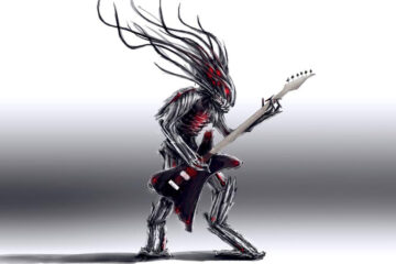 Alien guitarist/Photo: agupieware.com