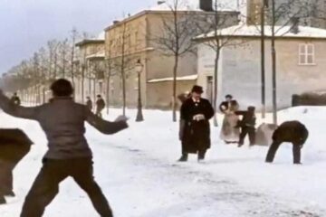 Auguste & Louis Lumière: Snowball Fight