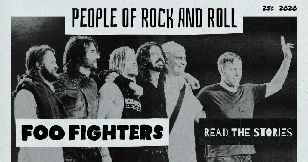 Foo Fighters, The People of Rock and Roll