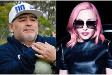 Maradona, Madona/Photo: facebook