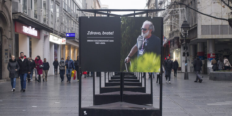Izložba fotografije Srđana Sulejmanovića u Knez Mihailovoj/Photo: AleX