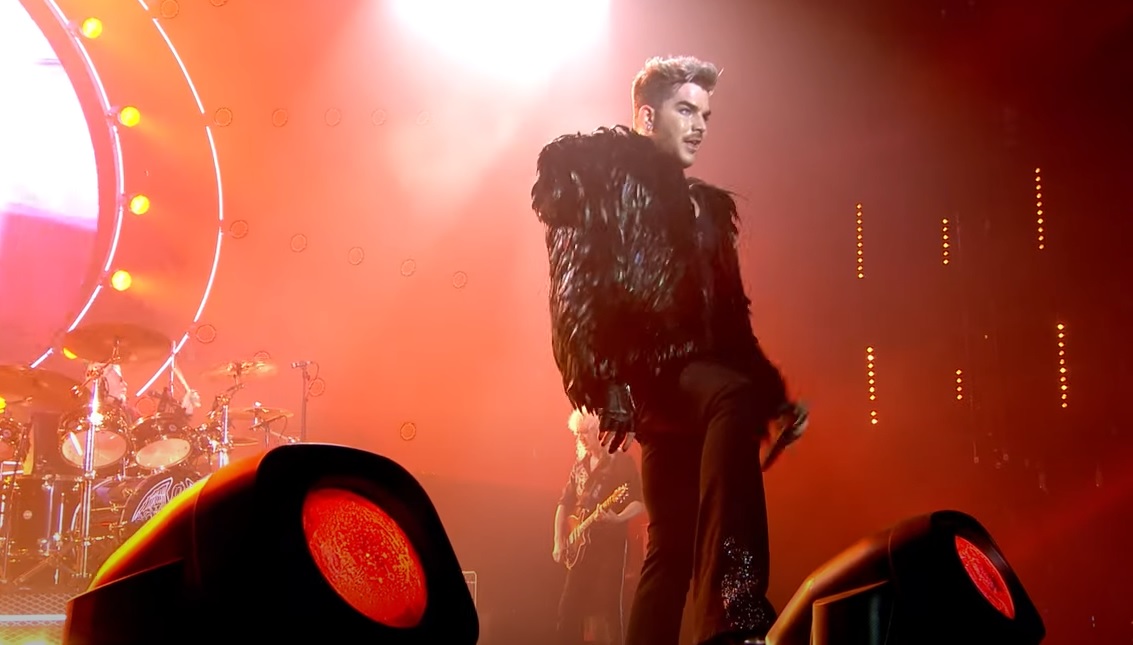 Adam Lambert/Photo: YouTube printscreen