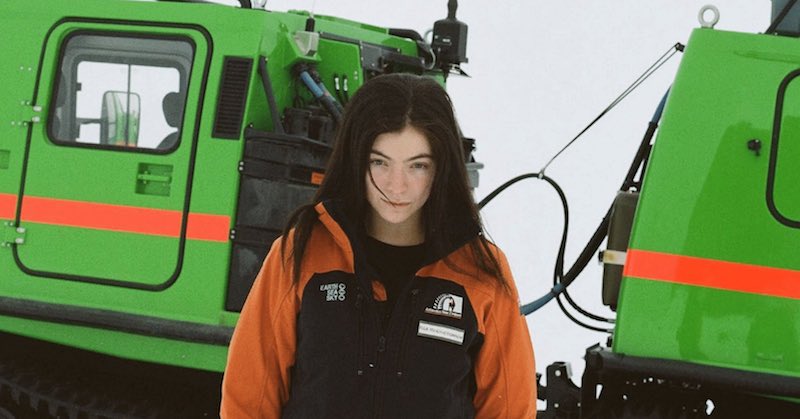 Lorde/Photo: facebook@Lorde