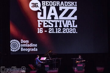 Matija Dedić i Vlatko Stefanovski (Beogradski jazz festival 2020)/ Photo: AleX