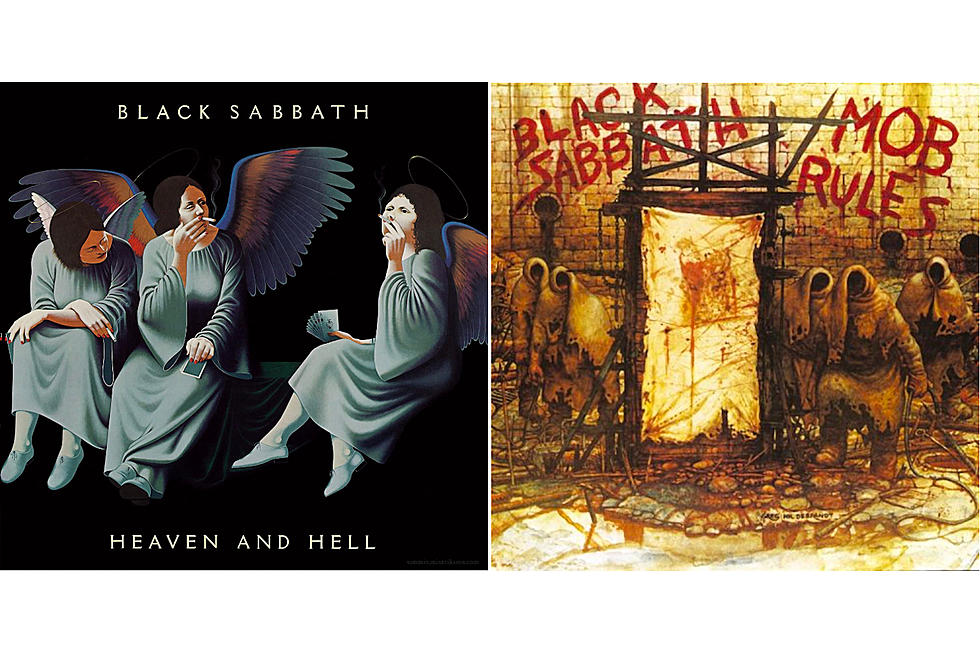 Black Sabbath  "Heaven and Hell" (1980) i "Mob Rules" (1981). 