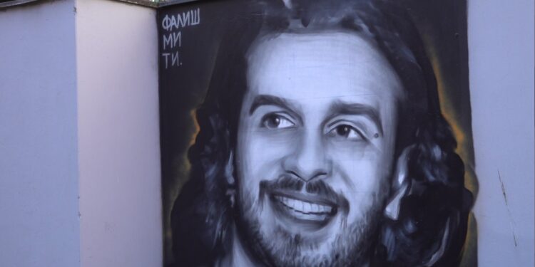 Marinko Madžgalj, mural/ Photo: youtube.com printscreen