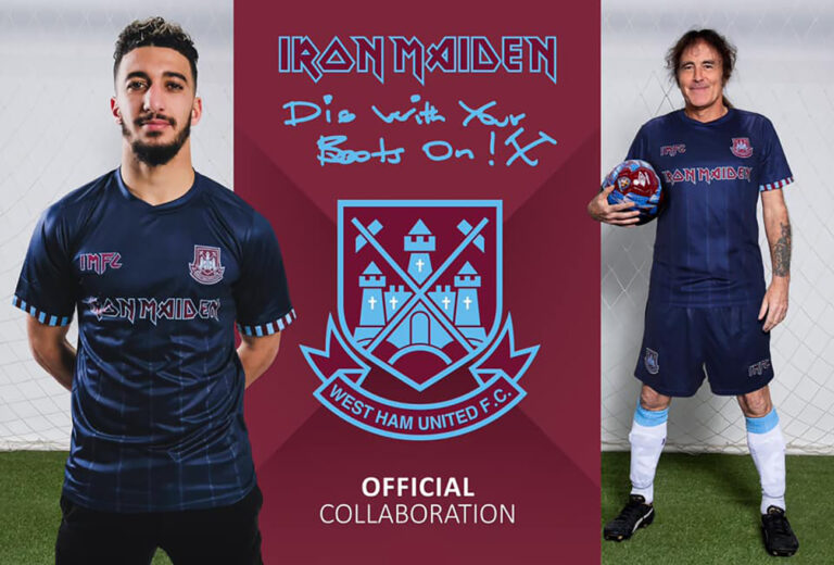 Iron Maiden ispunili svoj san… Sada je i zvanično – fudbalski klub  West Ham nosiće dresove s logom čuvenog benda