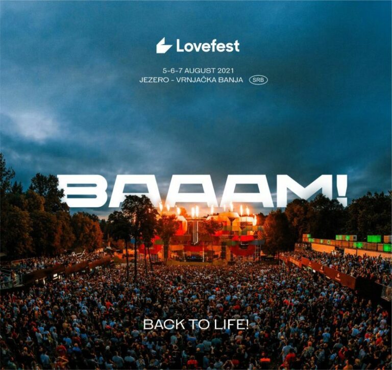 Nova odlična vest… I Lovefest će biti održan ovog leta
