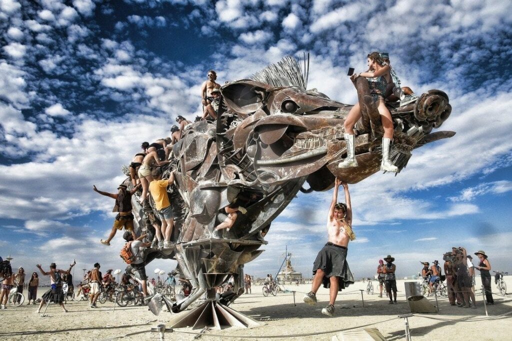 Black Rock Desert festival/Photo: Burning Man promo