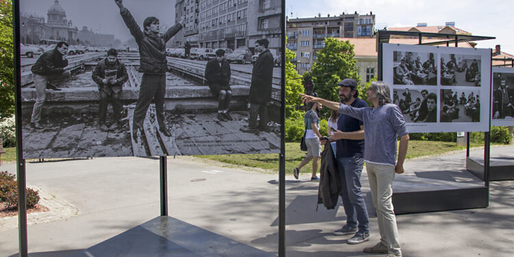 Izložba fotografija Novi talas u Beogradu/ Photo: AleX