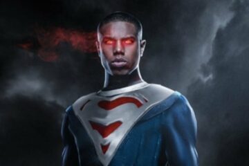 Black Superman/ilustracija