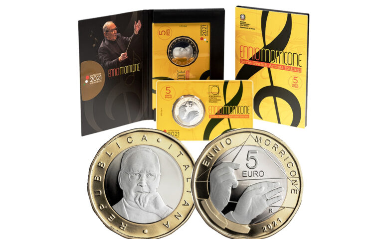 U Italiji predstavljena kovanica od 5 evra sa likom Enia Morikonea…