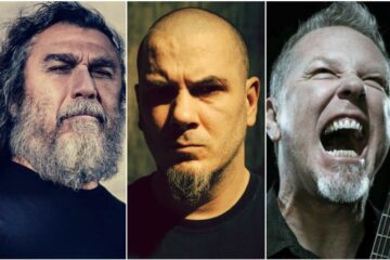 Slayer, Pantera, Metallica/collage