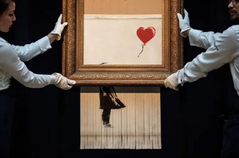 Ovo se zove – umetnost biznisa… Benksi naslikao delo, pocepao ga, pa prodao za 21 milion evra