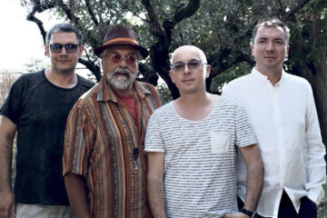 Marcin Wasilewski Trio & Joe Lovano/ Photo: Sam Harfouche ECM Records (promo, BJF)