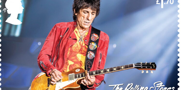 Rolling Stones Stamp/Photo: Royal Mail