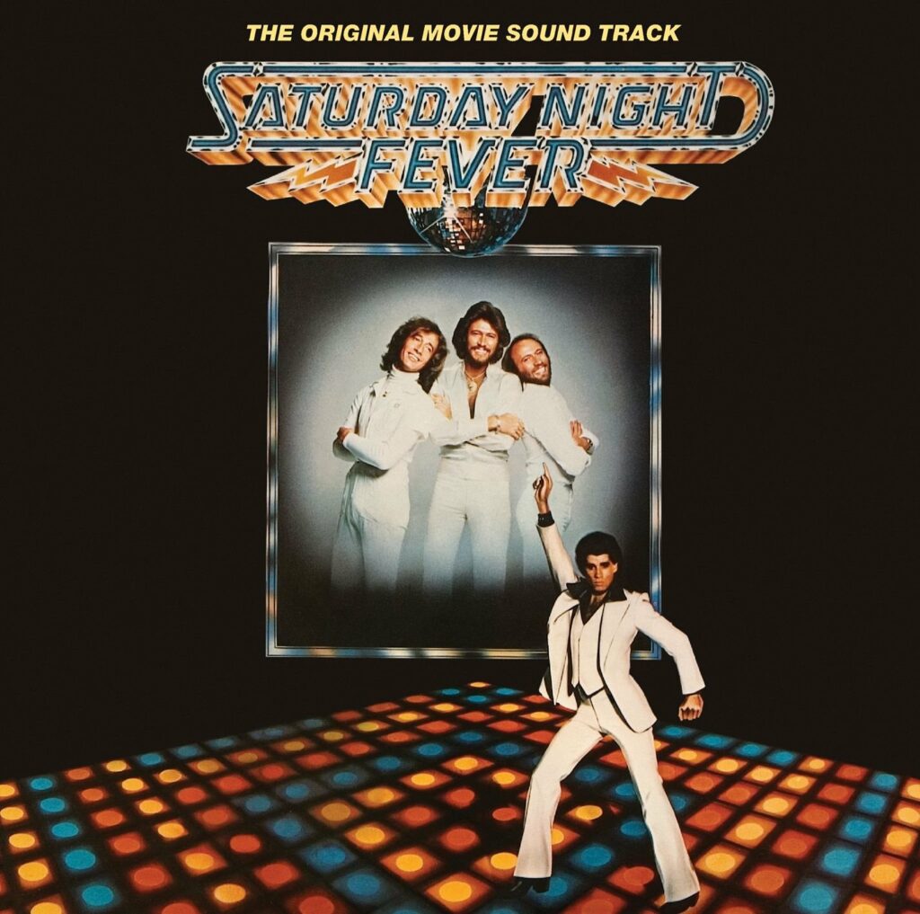 Saturday Night Fever . soundtrack, cover