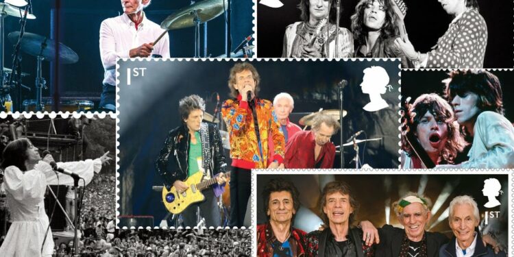 Rolling Stones Stamp/Photo: Royal Mail