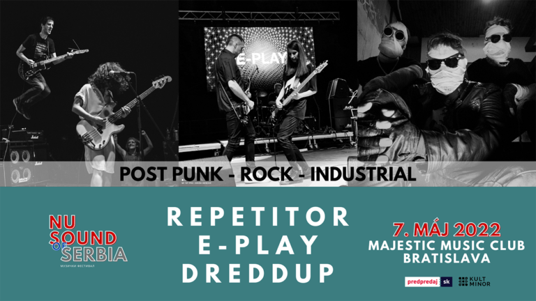 Repetitor, E-Play i dreDDup na festivalu Nu Sound of Serbia 2022 u Bratislavi