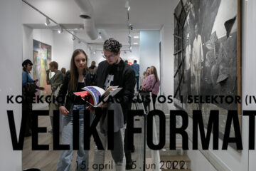 Otvaranje izložbe Veliki format/ Photo: Dalibor Danilović