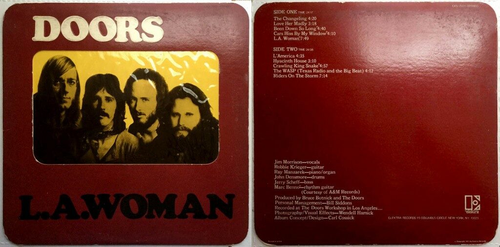 Doors - La Woman, cover