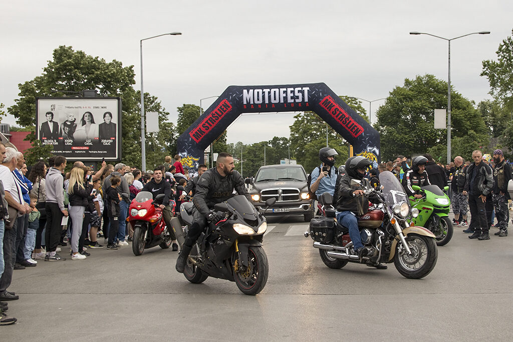 Moto Fest 2022 - defile bajkera/Photo: AleX