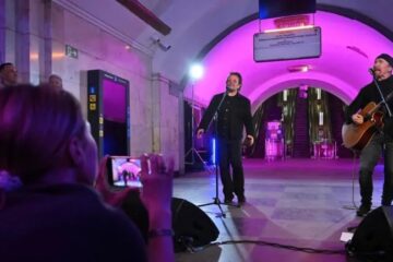 Bono i The Edge u Kijevu/Photo; screenshot