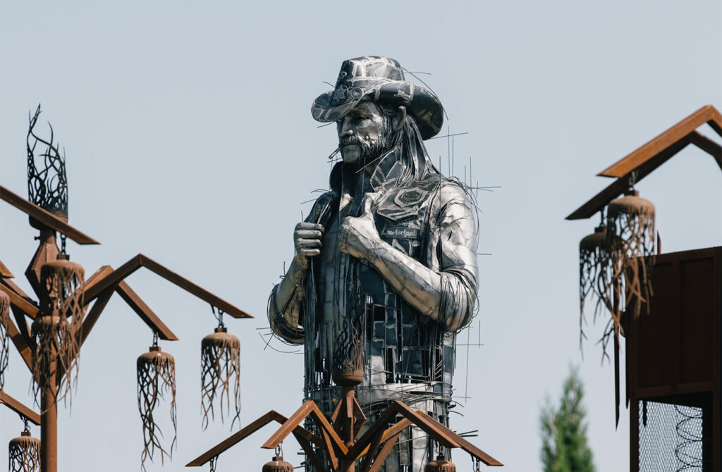Statua Lemija Kilmistera u Francuskoj/Photo: Hellfest Open Air Festival