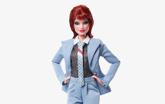 Mattel Barbie-as-Bowie  promo