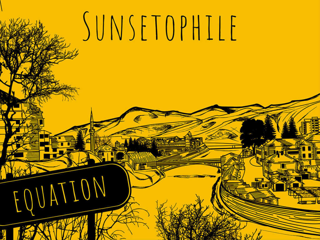 Sunsetophile, cover/Marko Gavrilović artwork 