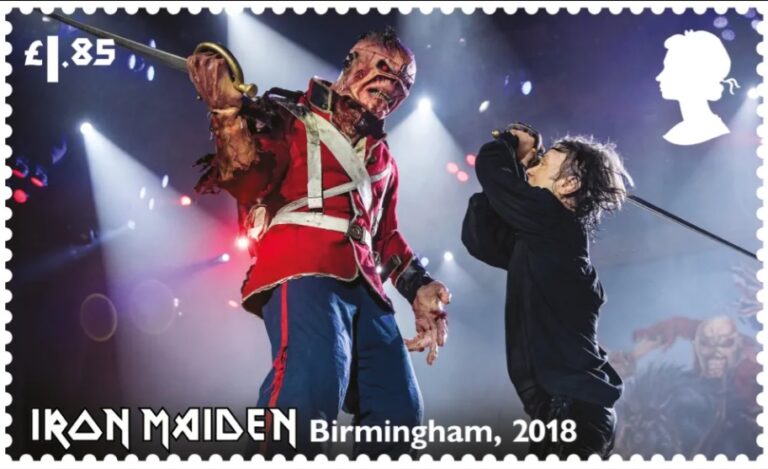 Eto i njih u odabranom društvu… Iron Maiden dobili svoje poštanske marke Kraljevske pošte