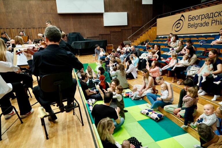 Poslednja serija koncerata za bebe u filharmonijskoj sezoni