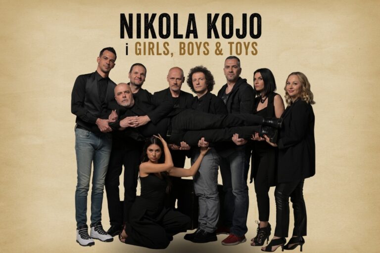 “Kako sam prestao da pevam pod tušem” Nikole Koje i benda Girls, Boys & Toys u još jednom terminu u mts Dvorani