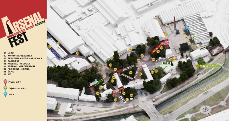 Danas počinje 16. Arsenal Fest: Evo kada se otvaraju kapije, gde su “lokeri” i info pult, kako do cashless kartica…