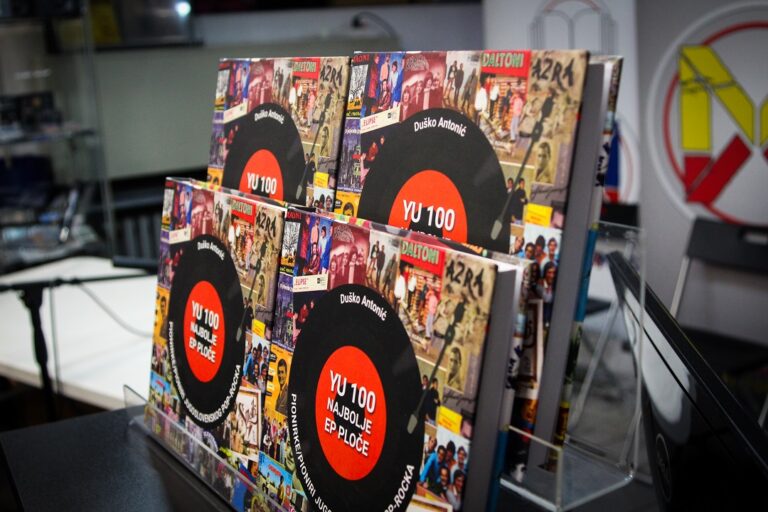 Održana promocija knjige Duška Antonića “Pionirke/pioniri jugoslovenskog pop-rocka – YU 100 najbolje EP ploče”