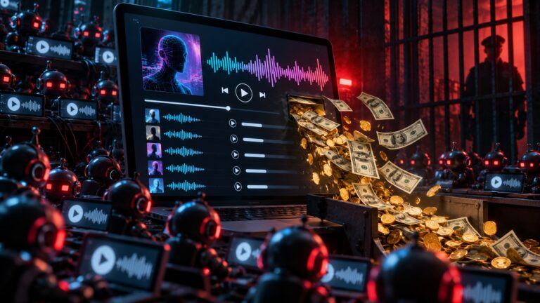 Lucky Loser… Naterao botove da mu slušaju AI pesme milijardama puta, zaradio 8 miliona dolara, pa završio u zatvoru